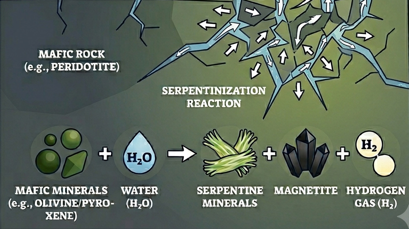 Geologic hydrogen production
