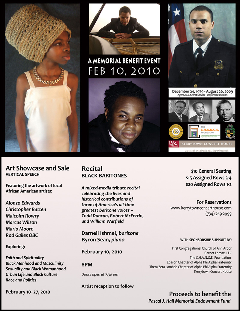 Pascal J. Hall Benefit Concert