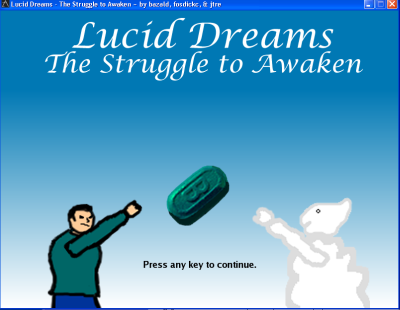 Lucid Dreams Title Screen