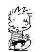 Calvin walking