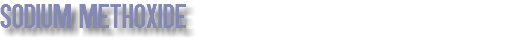 SODIUM METHOXIDE