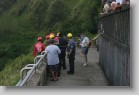 IMG_2144 * Firemen practicing mountain rescues in Nuuanu Pali State Park.