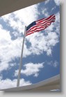 IMG_1669 * The flag flying from on top of the remains of the USS Arizona's main mast.