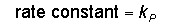 Rate Constant 5