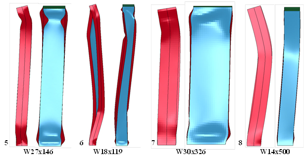 Seismic Response of Deep Steel Columns