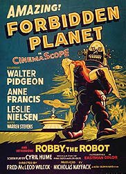 Forbidden Planet poster