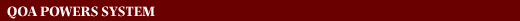 QOA POWERS SYSTEM