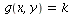 g(x, y) = k