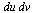 `*`(du, `*`(dv))