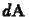 $d\mathbf{A}$