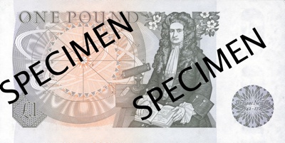 Newton 1 British Pound