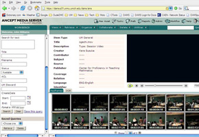 lueScreen video metada search