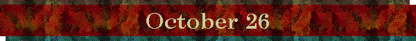 October 26