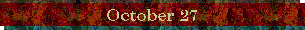 October 27