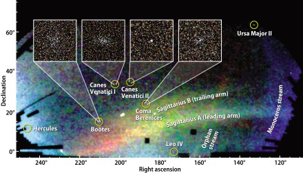 new Milky Way dwarf satellites