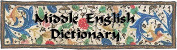 Electronic Middle English Dictionary