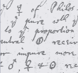 Excerpt of Newton's Alchemical Manuscript