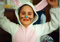 Shelly as a bunny