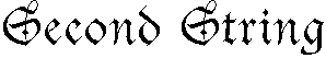 Second String