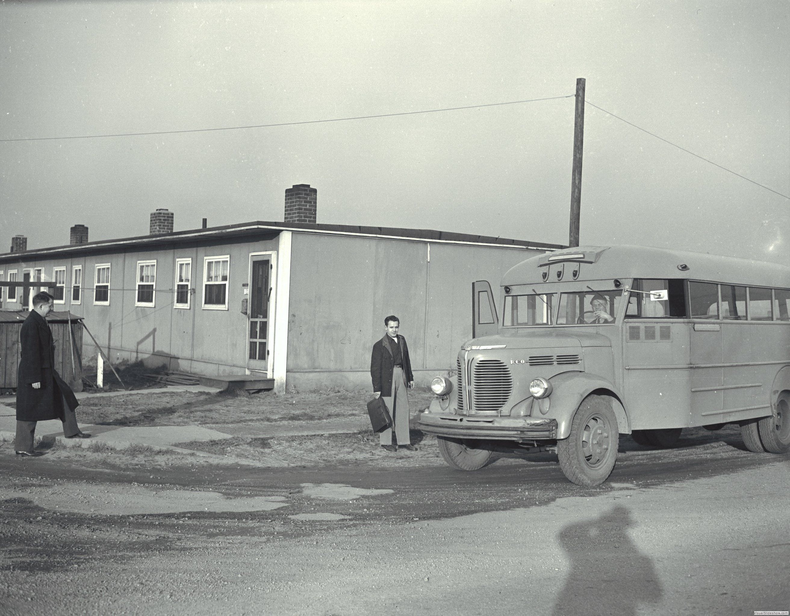 Willow Run Village, 1949<br/>Many of the women featured on this website worked during and after graduation at the University of Michigan Aeronautical Research Laboratories at Willow Run.